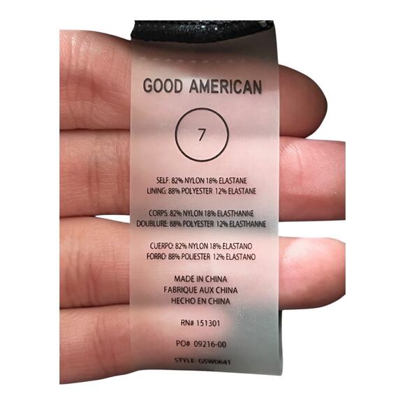 Good American bathing suit always fit modern fit animal print size 7 (4XL) - Picture 5 of 7